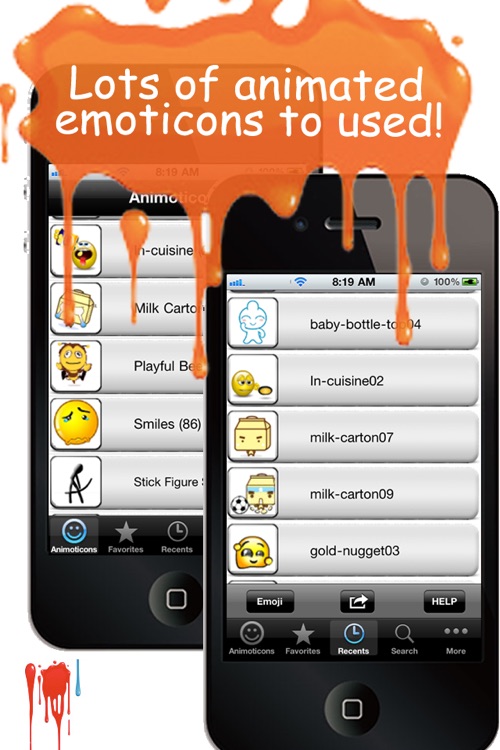 Animoticons+Emoji PRO for MMS & Facebook Text Messaging screenshot-3