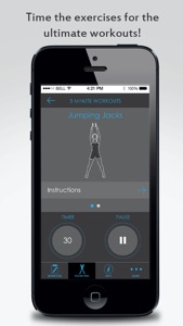 5, 7 & 9 Minute Workout Challenges screenshot #2 for iPhone
