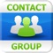 This app allows the user to create multiple groups of contacts from the existing contacts app