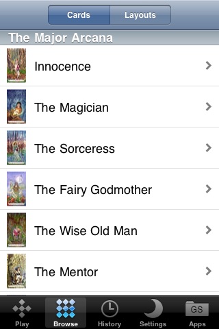 Fairy Tale Tarot screenshot 4