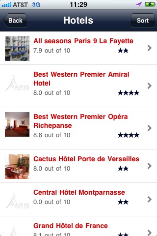 ParisHotels.com screenshot 3