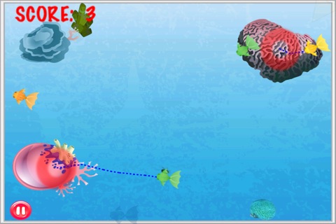 Finger Fly Fishing Frenzy - Reef King's with Attitude Free screenshot 2