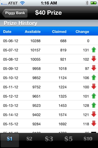 California Lotto Scratchers Tracker screenshot 4