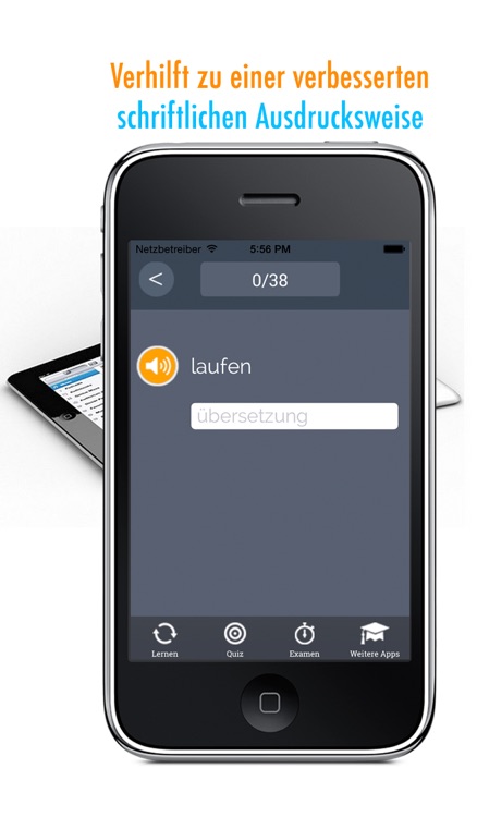 Learn German and Portuguese: Memorize Words - Free screenshot-3
