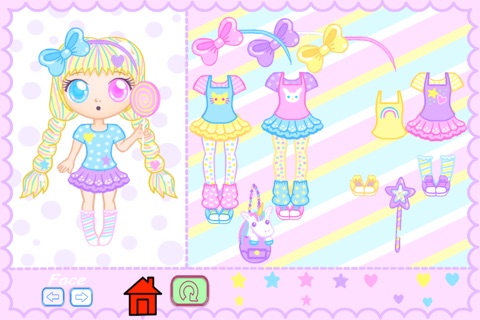 Sweet girl Dress Up game for kids screenshot 3