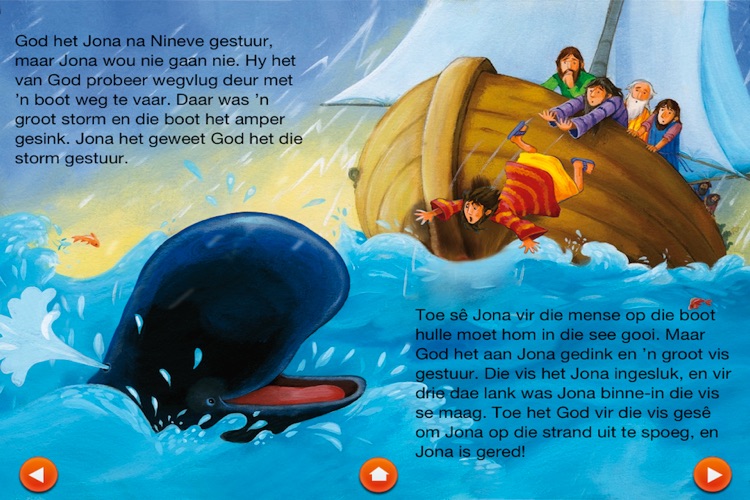 Stories uit die Bybel vir kleuters - Interaktiewe Bybelstories vir kleuters screenshot-3