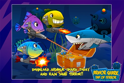 Armor Shark Releases A Bloodbath Attack On All Fishies - Newest Free Fish Shooting Game For Boys And Girls screenshot 3