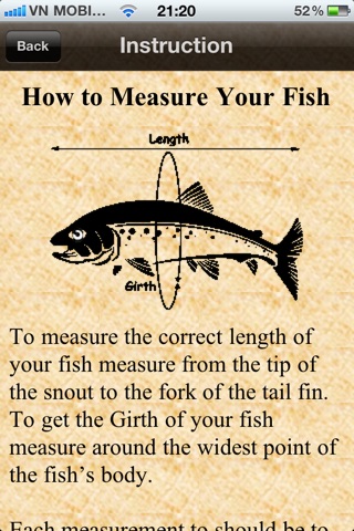 MyNature Fish Weight Calculator screenshot 3