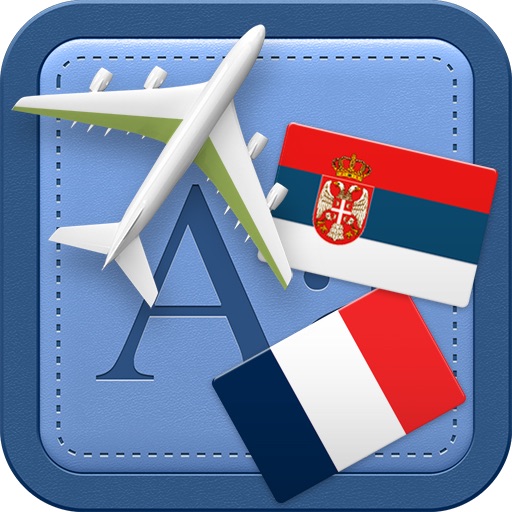 Traveller Dictionary and Phrasebook Serbian - French icon
