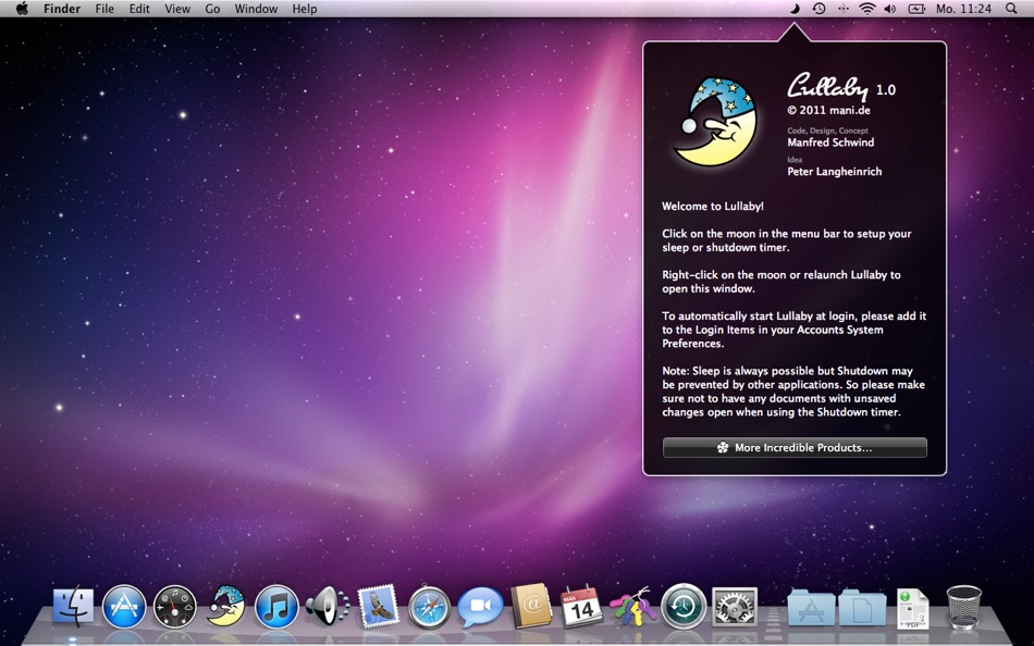#4. Lullaby for Mac OS X (macOS) 由: mani.de