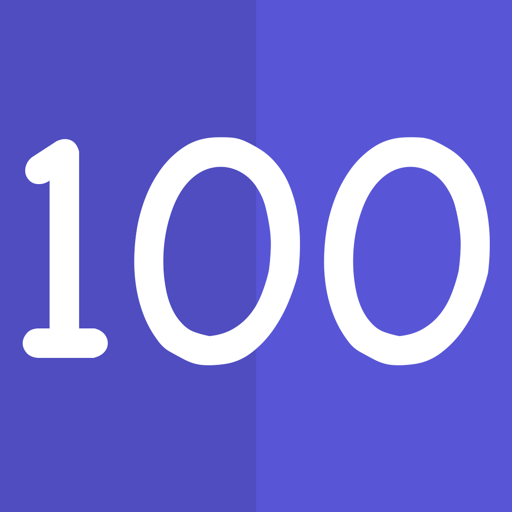 1 to 100 icon