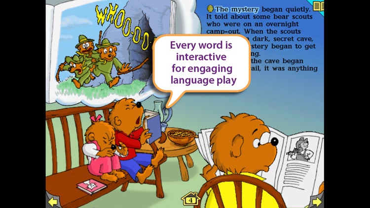 In The Dark, Berenstain Bears – Wanderful interactive storybook in English screenshot-3