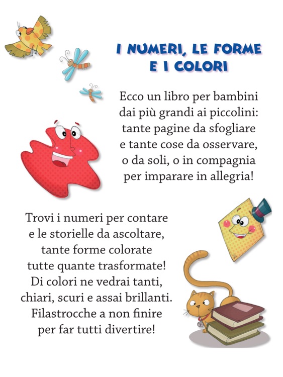 Audiolibri per imparare: Numeri, Forme e Colori