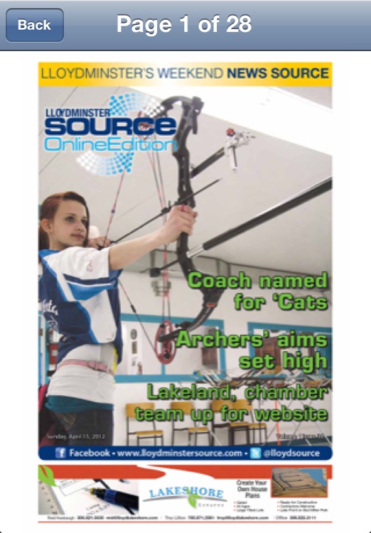 Lloydminster Source Paper Reader