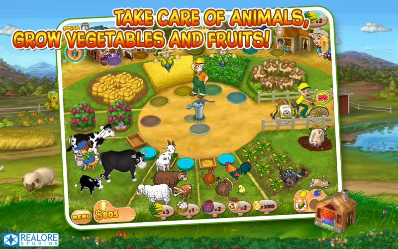 Screenshot #1 pour Farm Mania 2