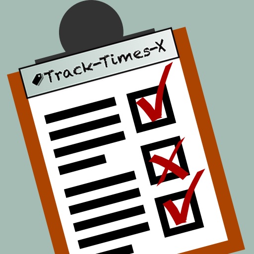 Track Times X List Icon