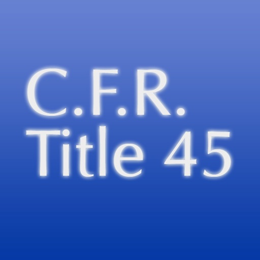 C.F.R. Title 45: Public Welfare icon