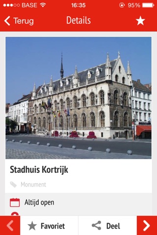 UiTinKortrijk screenshot 2