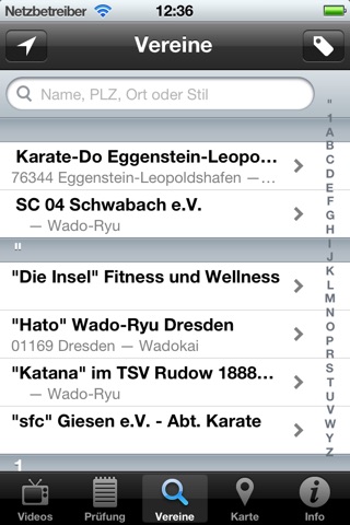 Deutscher Karate Verband screenshot 3