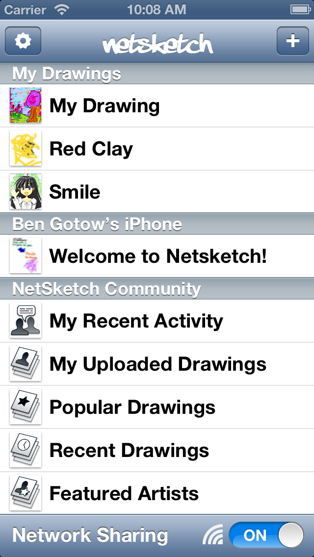 collaborative drawing app