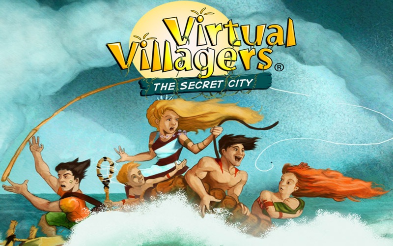 virtual villagers - the secret city iphone screenshot 1