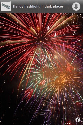 fireworks light free iphone screenshot 1