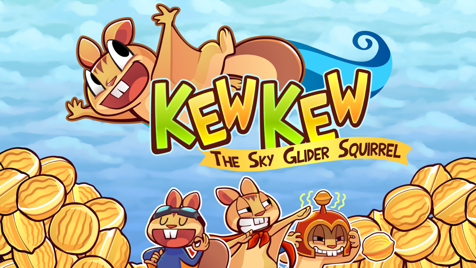 #4. Kew Kew - The Crazy & Nuts Flying Squirrel Game (iOS) 由: TPG TECNOLOGIA DA INFORMACAO LTDA