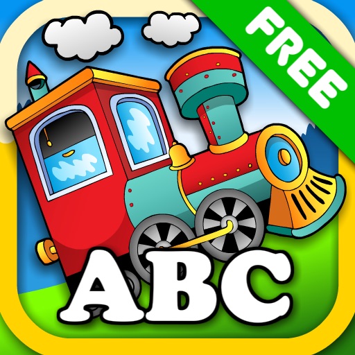 Abby - Animal Train - First Word HD FREE by 22learn icon