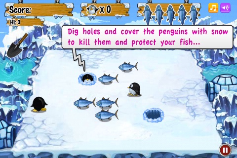 Penguin And Fish screenshot 3