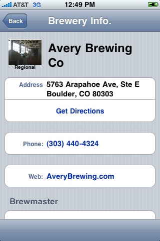 BrewTour CO screenshot 2