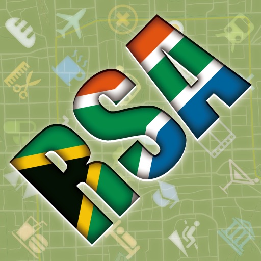 South Africa Map HD