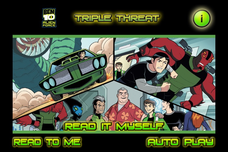 Ben 10 Triple Threat - Children's Book