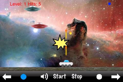 Flying Saucer Attack Lite screenshot 4