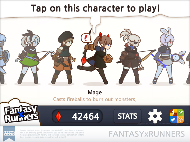 ‎FANTASYxRUNNERS Screenshot