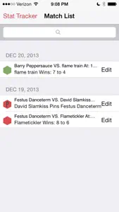 Quick Stats Pro for Wrestling screenshot #4 for iPhone