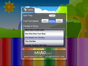 Kids Fruit Piano for iPad Lite screenshot #3 for iPad