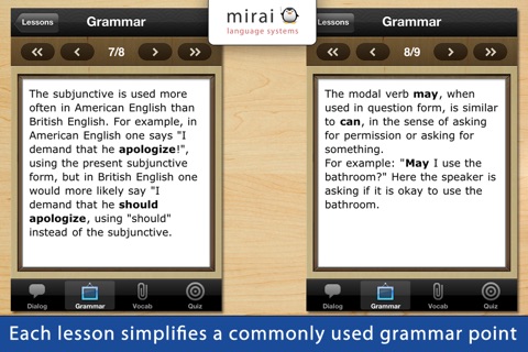 10 Minute English - Mirai English (Mirai Language Systems) screenshot 4