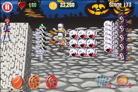 Halloween Fortress Defense screenshot 2