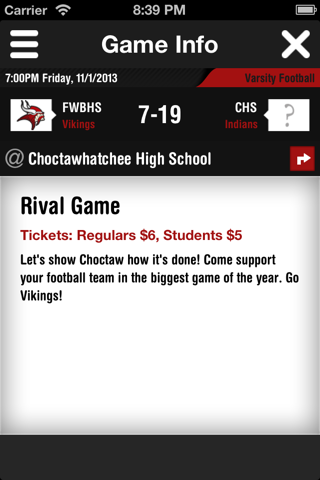 FWBHS Sports screenshot 4