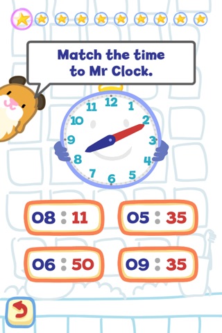 Tell the Time with Bubbimals screenshot 2