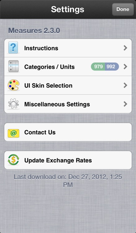 Measures - Unit and Currency Converter screenshot-3