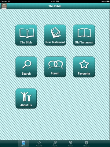 The bible offline for iPad screenshot 2