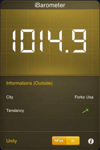 a Barometer for iPhone & iTouch screenshot 3