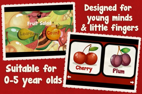 Toddler Counting 123 - Fruit Salad screenshot 3