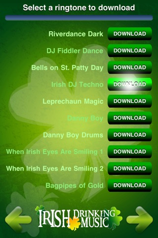 Irish Drinking Music Ringtones screenshot 3