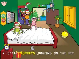 Game screenshot Five Little Monkeys Christmas HD apk