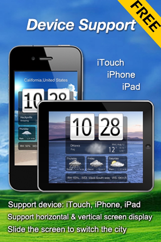 Free Live Weather Clock screenshot 4