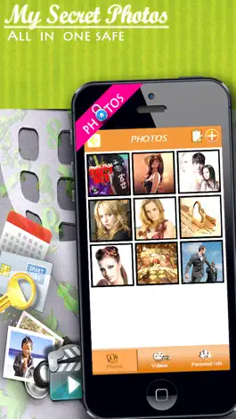Game screenshot MyCalendar TopSecrete Free - Hide and lock private photo,video and secret info + protected by BirthDay Calendar apk