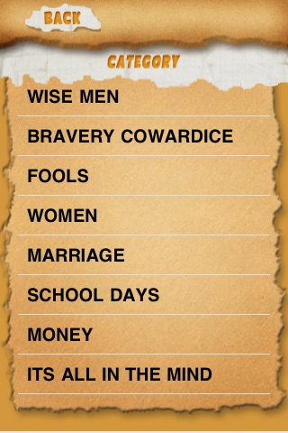 Fun Proverbs screenshot 2