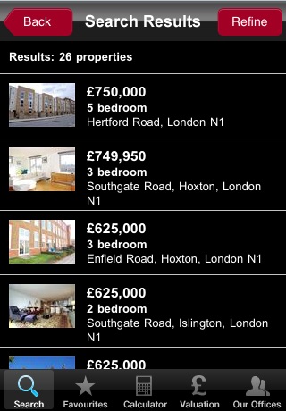 Nelsons Lettings and Sales Property Search screenshot 2